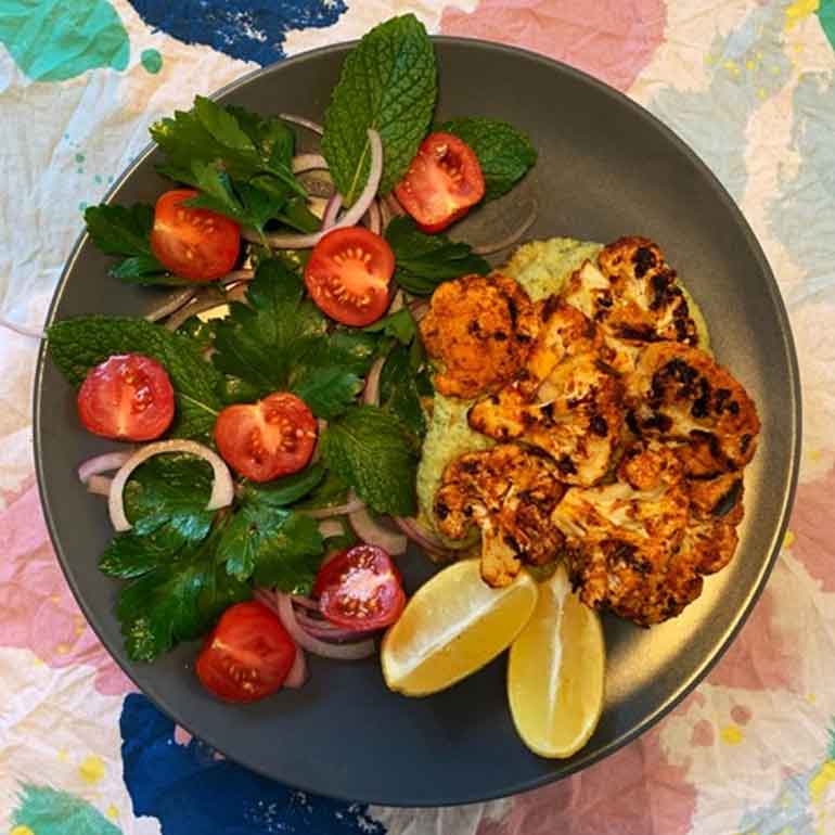 Marinated Lamb or Cauliflower Cutlets with Zucchini Hommus
  
  
  
  &ndash; SSS Foods