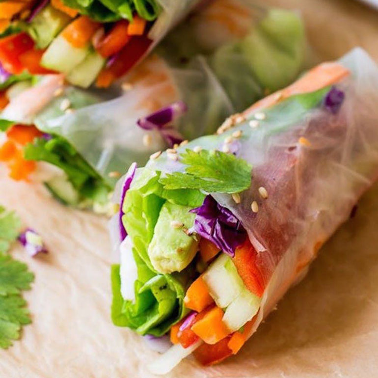 Summer Hommus Rice Paper Rolls – SSS Foods