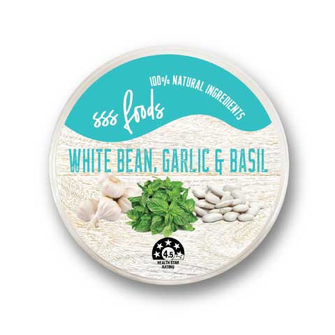 White Bean, Garlic & Basil Dip